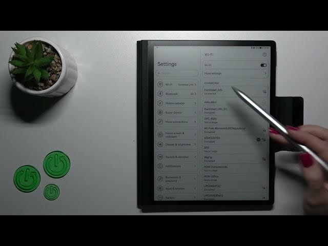 Video thumbnail for How to Access Wi-Fi Settings in Huawei MatePad Paper - Connect via Wi-Fi