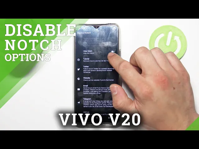 Video thumbnail for How to Hide Notch Natcho Notch App on VIVO V20