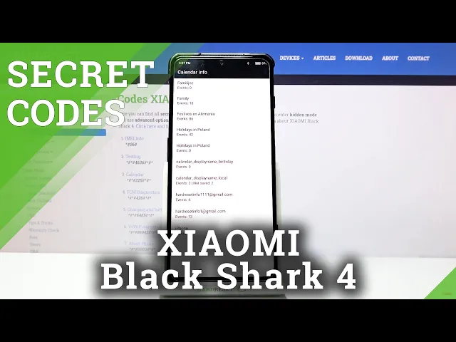 Video thumbnail for Secret Codes XIAOMI Black Shark 4 - Hidden Modes / Testing Menu