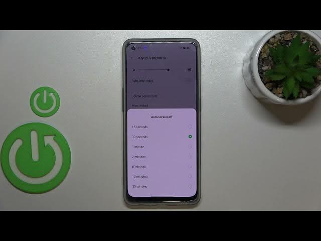 Video thumbnail for OPPO Reno 7 Lite - How To Change Screen Timeout