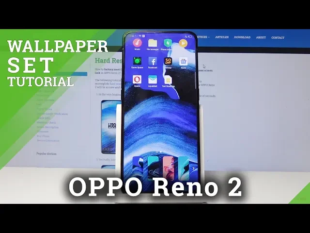 Video thumbnail for How to Set Up Wallpaper in OPPO Reno 2 - Lock Screen & Home Screen Update