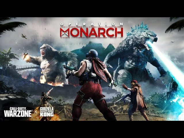 Video thumbnail for NOVO Warzone Godzilla VS Kong Event Gameplay Trailer - Operation Monarch Warzone & Vanguard Season 3