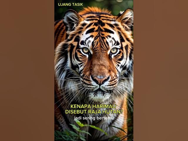 Video thumbnail for Kenapa Harimau Dijuluki Raja Hutan#ujangtasik#faktaunik#faktaharimau#shorts