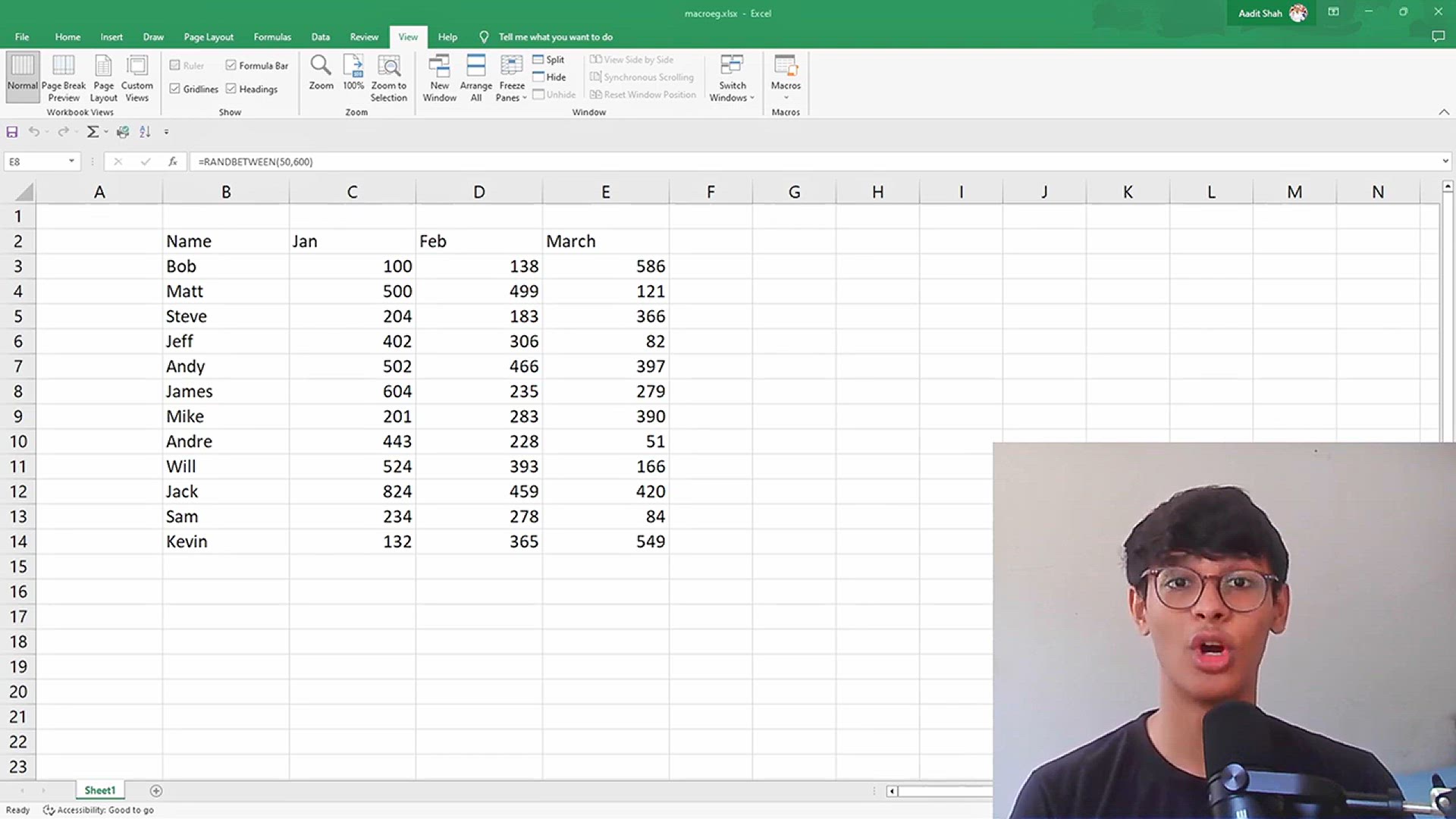 'Video thumbnail for How To Create and Use Macros in Excel _ Tutorial'