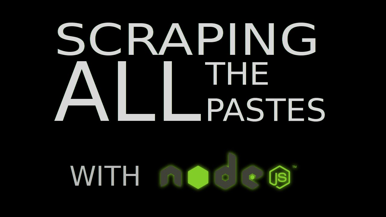 Video thumbnail for Ubuntu Paste Scraper in Node.js [Timelapse]