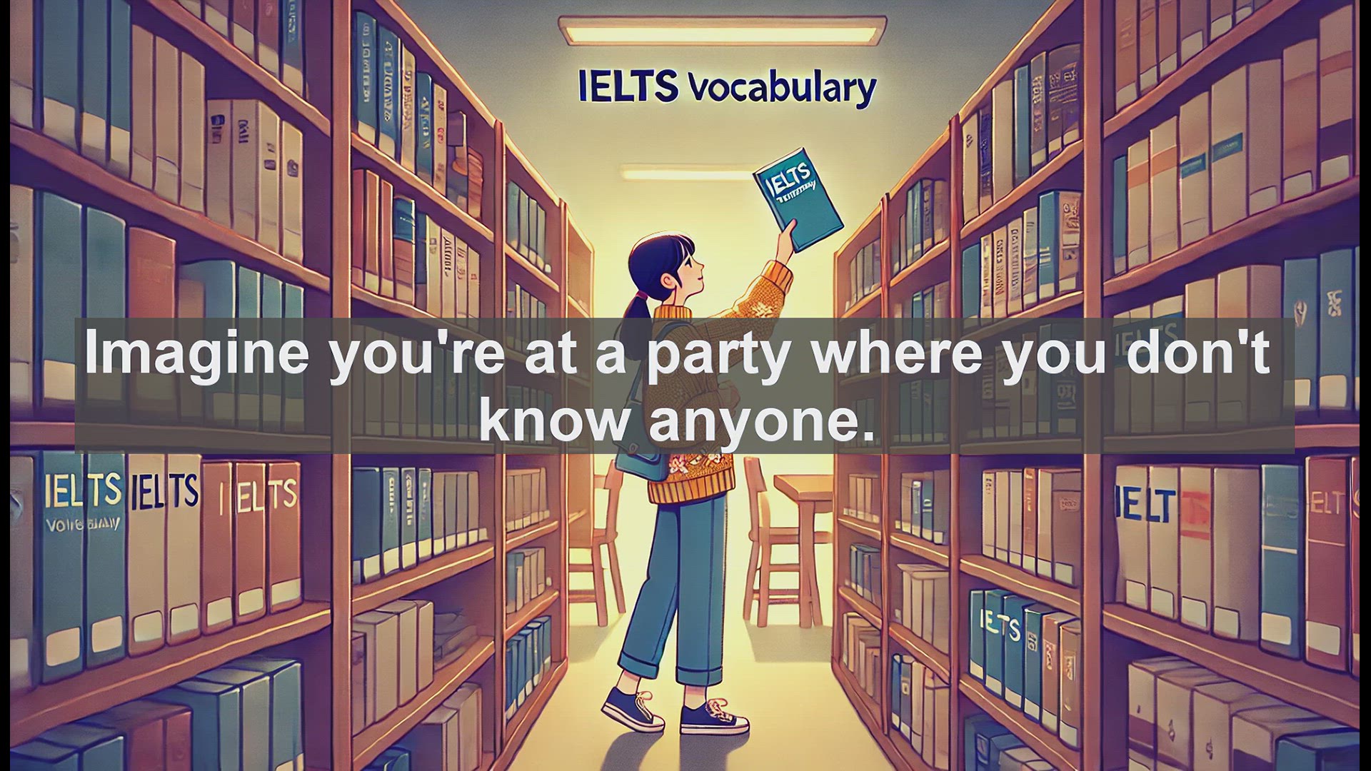 'Video thumbnail for 2500 Must Know IELTS 6.5 Vocabulary - Understanding 'Acquainted': Boost Your IELTS Vocabulary'