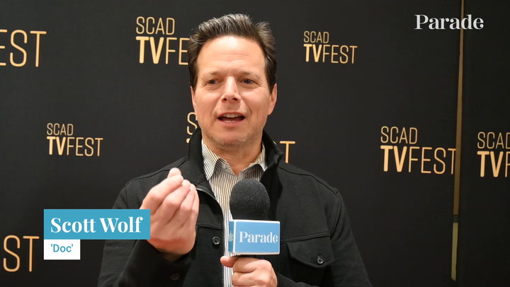 Video thumbnail for Scott Wolf Talks V-day, 'Doc' and Hallmark Movies