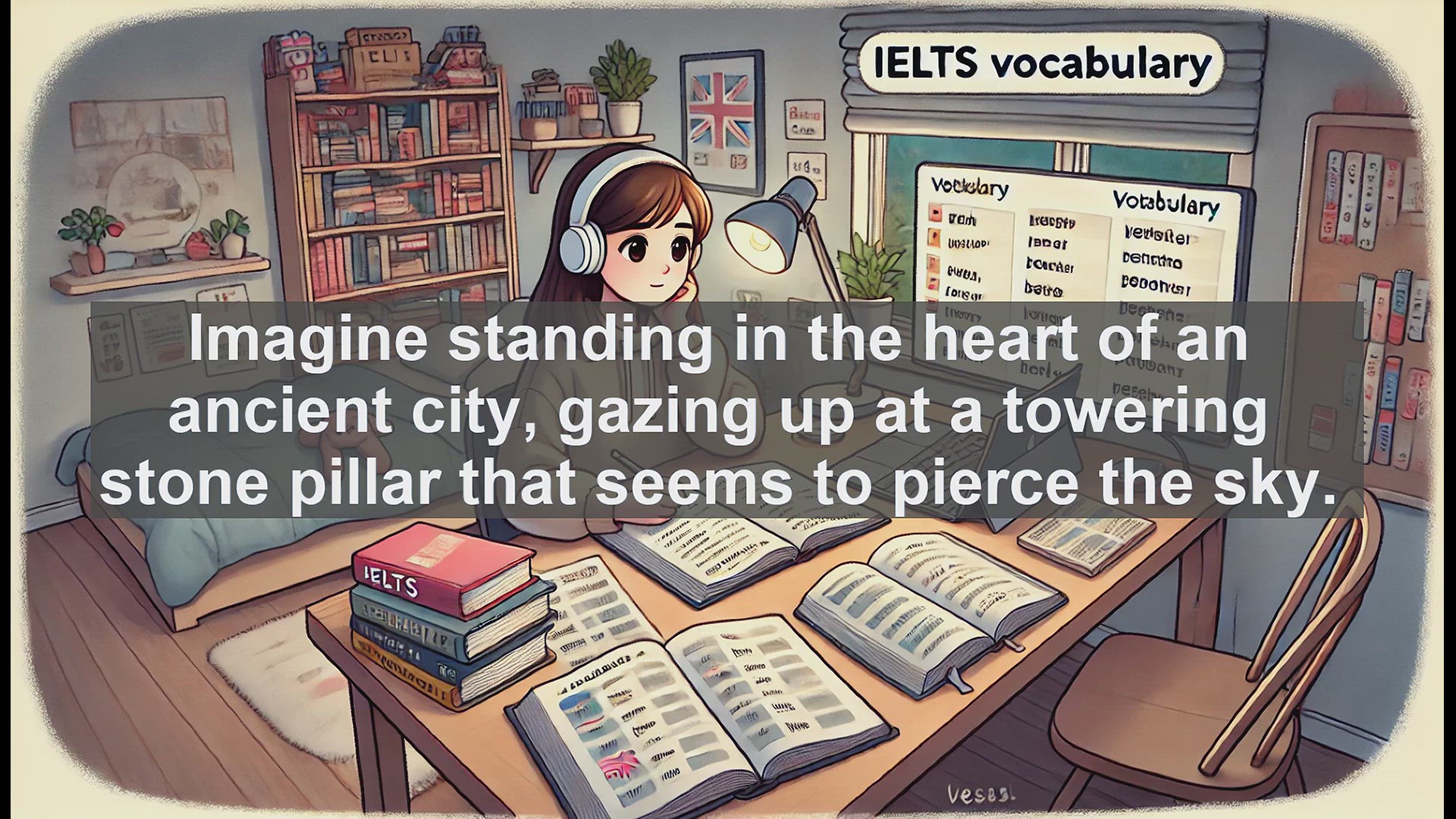 'Video thumbnail for 5000 Must Know IELTS 8.0 Vocabulary - Obelisk: Exploring a Monumental Word for IELTS Success'