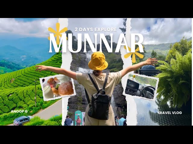 Video thumbnail for MUNNAR travel vlog (2 days explore)