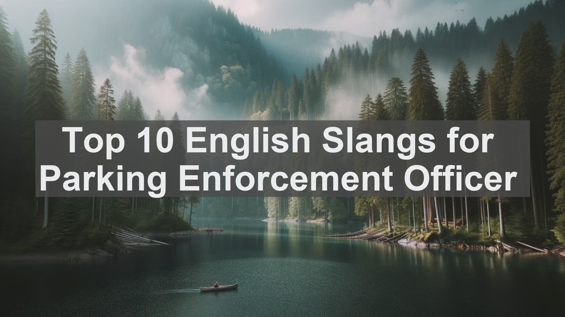 'Video thumbnail for Top 10 English Slangs for Parking Enforcement Officer'