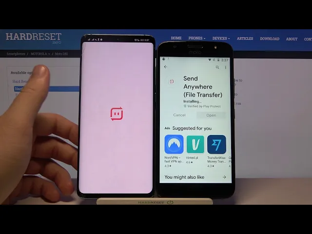 Video thumbnail for How to Move Data with Send Anywhere from MOTOROLA Moto G5S to Any Android Phone