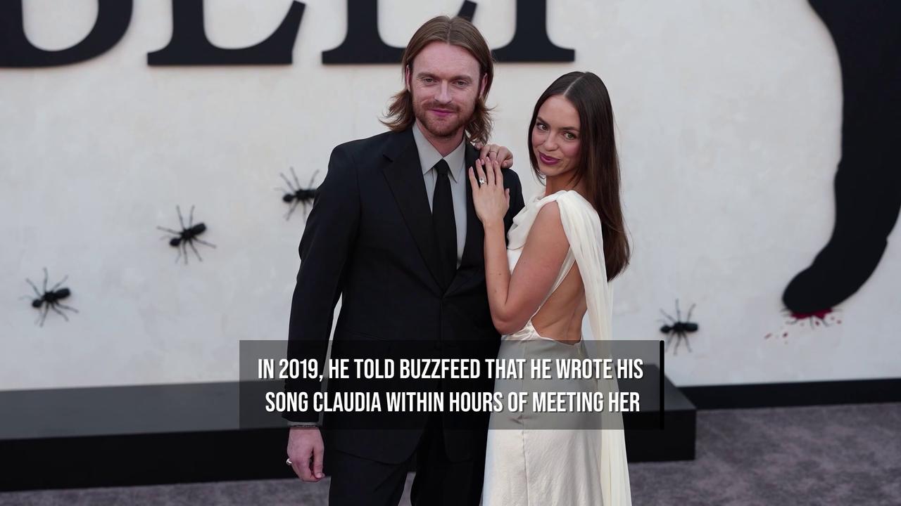 Video thumbnail for Billie Eilish officiates at brother Finneas' wedding.