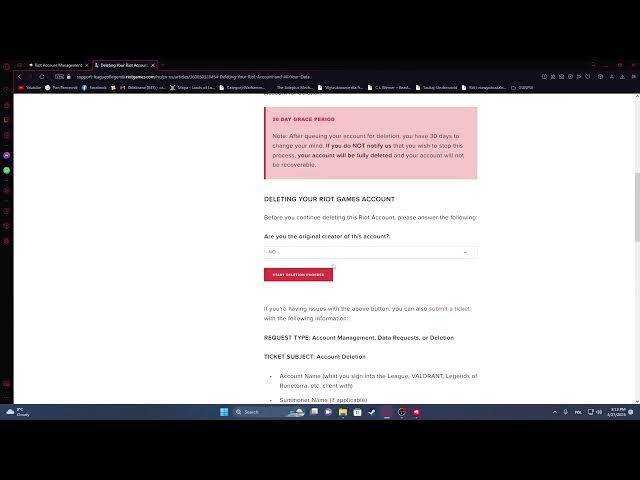 Video thumbnail for How To Delete Account In Valorant
