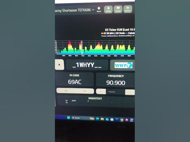 Video thumbnail for My FM DX Webserver LIVE - FM DX of WHYY @ 90.9 MHz from Philadelphia PA into Yonkers NY #tropo #fmdx