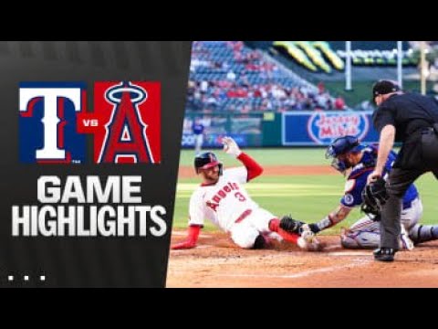 Video thumbnail for Texas Rangers at Los Angeles Angels Full-Game Highlights! | 07/10/2025