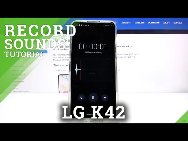 Video thumbnail for Sound Recorder - LG K42 & Voice Recorder App