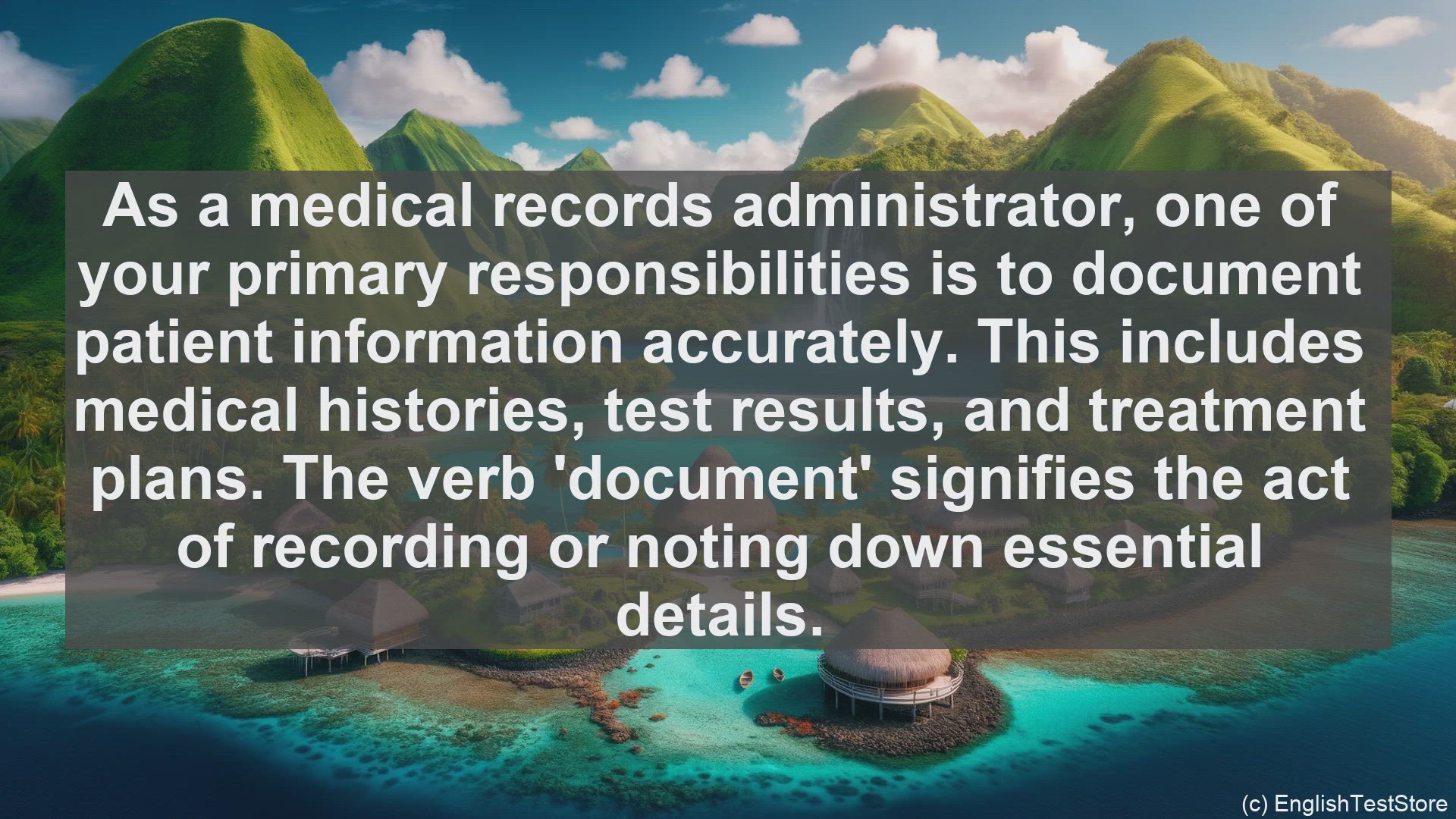 'Video thumbnail for Top 10 English Verbs for Medical Records Administrator'