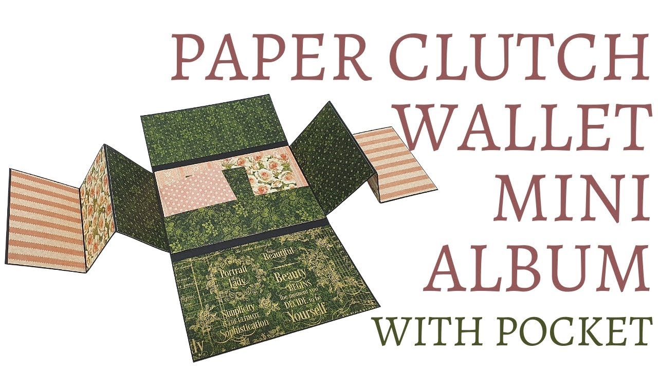Video thumbnail for Clutch Wallet Mini Album Tutorial