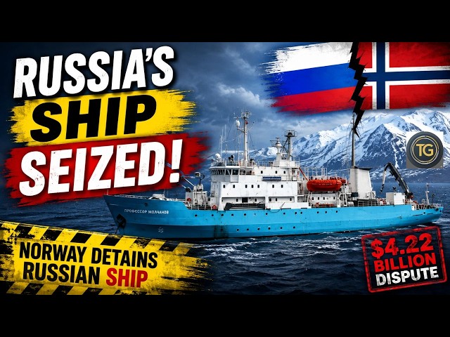 Video thumbnail for Norway Seizes Russian Ship Professor Molchanov in Arctic—Russia Furious
