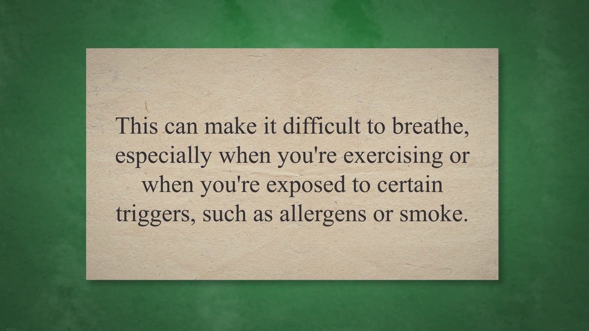 Video thumbnail for Asthma Facts and Fiction: What You Need to Know