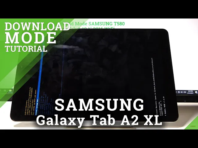Video thumbnail for Download Mode SAMSUNG Galaxy Tab A2 XL - How to Open & Exit Odin Mode