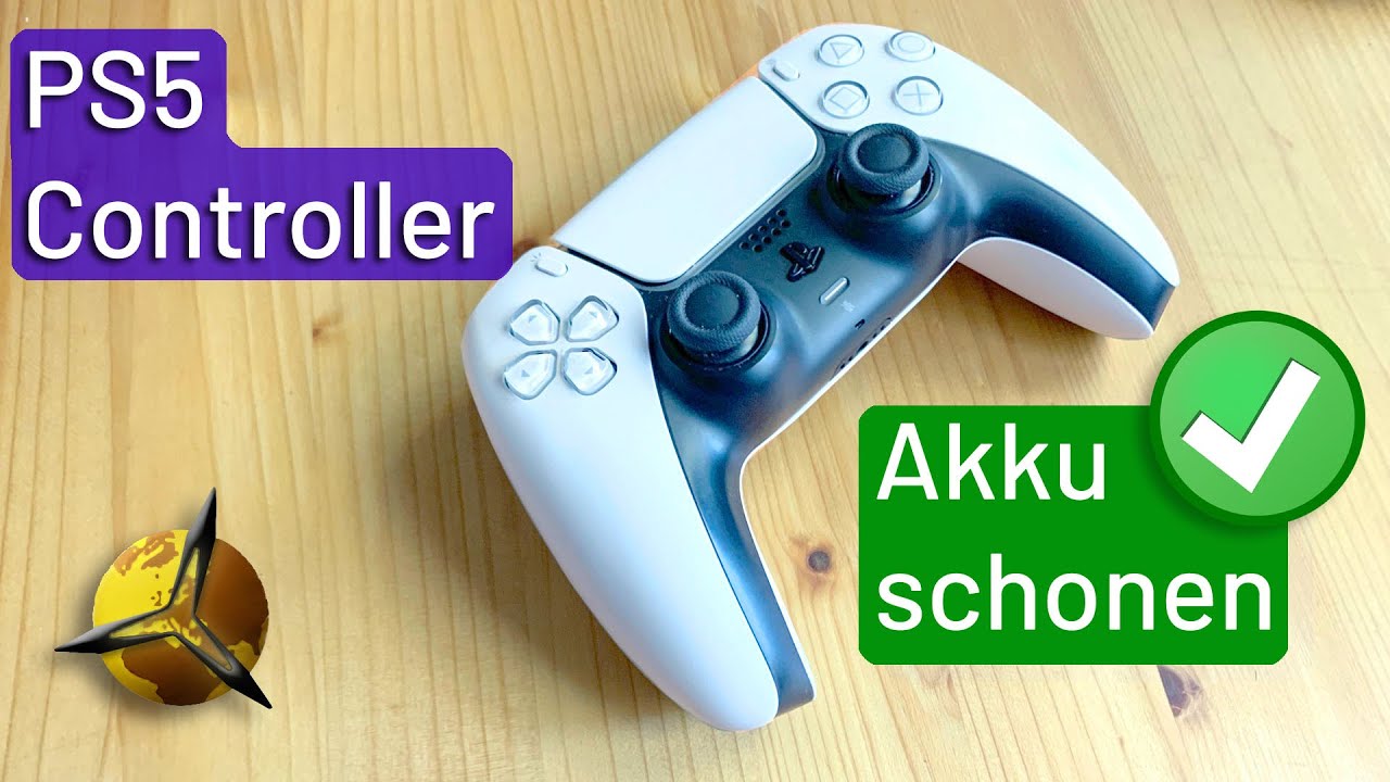 'Video thumbnail for PS Controller Akku schonen - Akkulaufzeit verlängern'