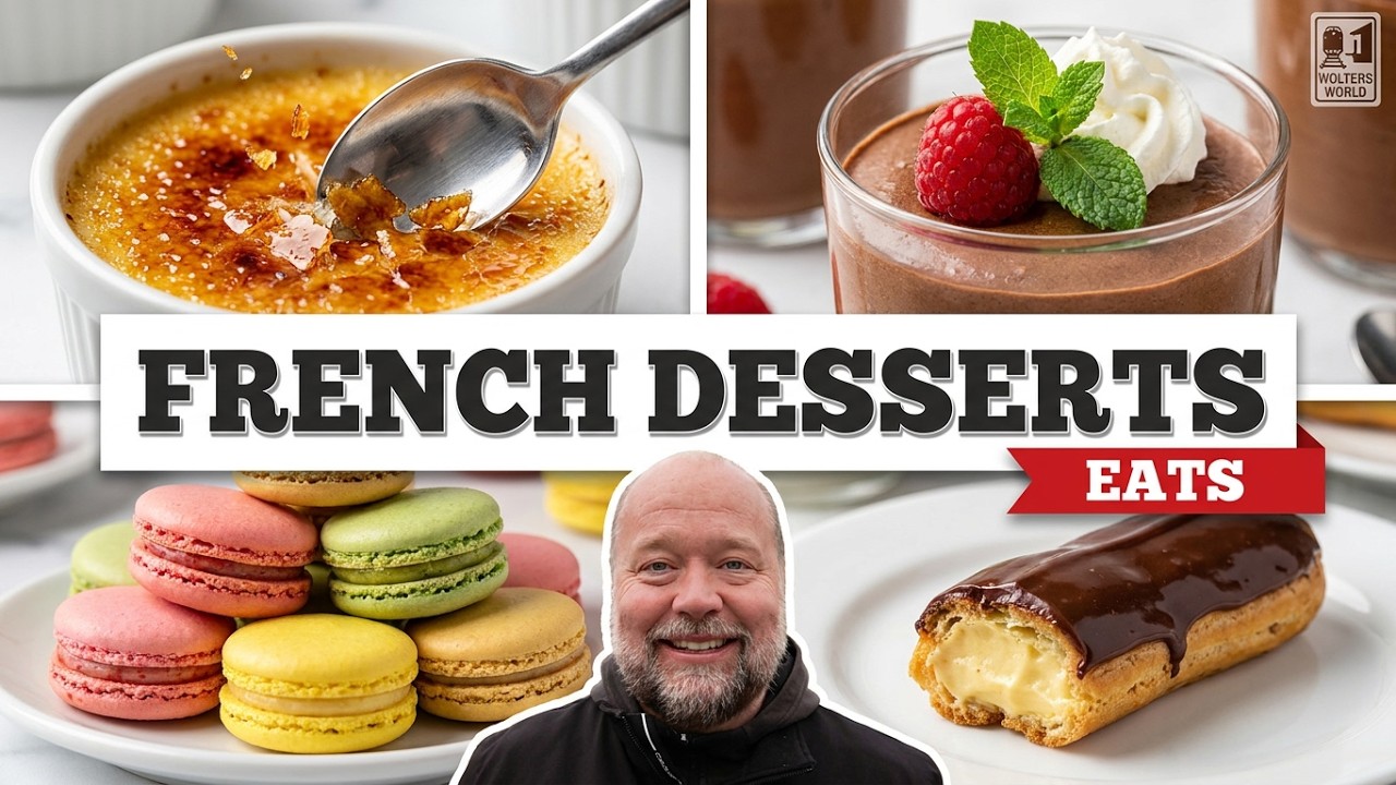Video thumbnail for French Desserts That Every Tourist Has To Try in France