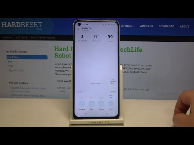 Video thumbnail for How to Reset Main Brush Cycle in realme LINK app - Restart Brush on REALME TechLife Robot Vacuum