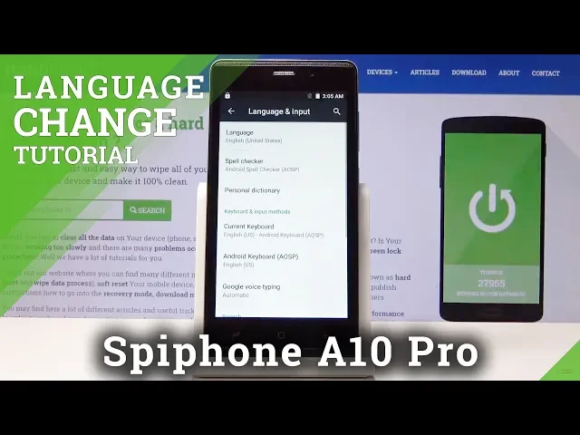 Video thumbnail for How to Get Into Language Settings in Spihone A10 Pro - Change Language