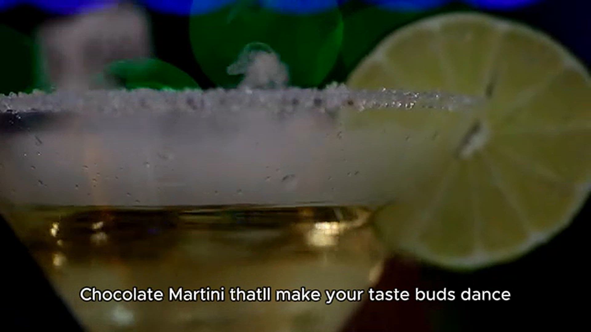 'Video thumbnail for Chocolate martini recipe'