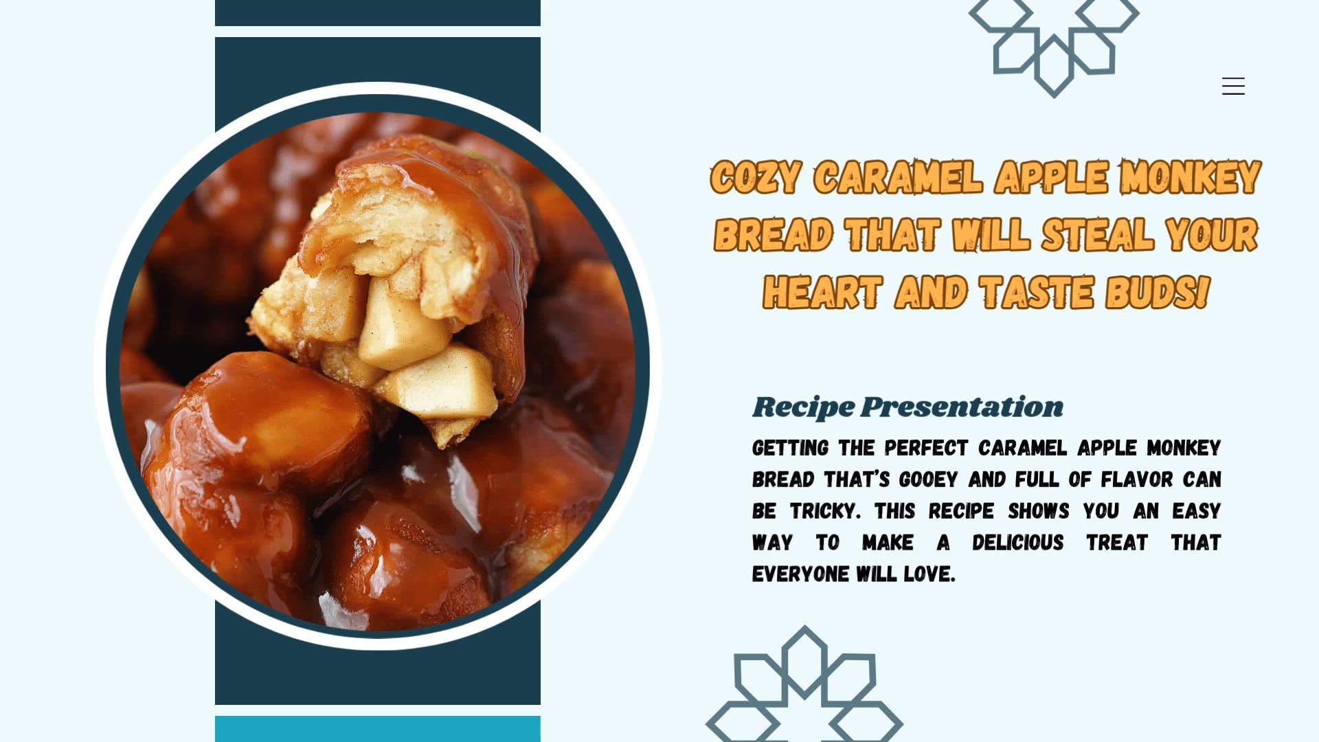 Video thumbnail for Cozy Caramel Apple Monkey Bread That Will Steal Your Heart and Taste Buds!