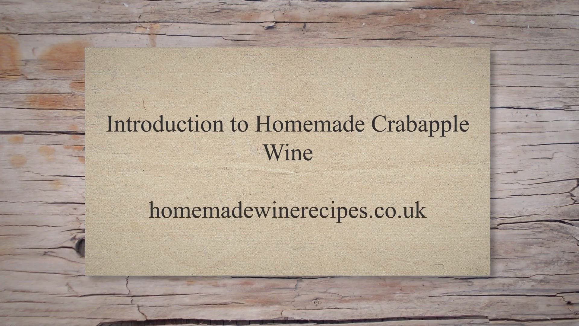 Video thumbnail for Crafting Your Own Crabapple Wine: A Comprehensive Guide to Ingredients, Equipment, and Step-by-Step Instructions for Making and Serving Delicious Homemade Wine