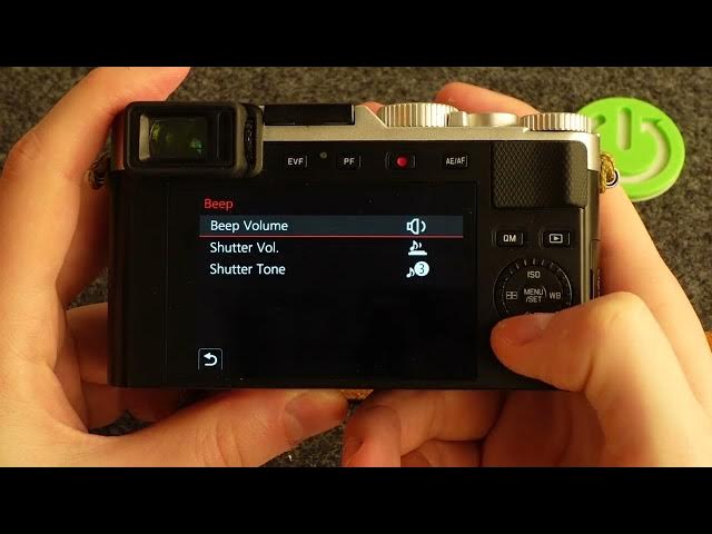 Video thumbnail for Leica D Lux 7 - How To Change Shutter Volume