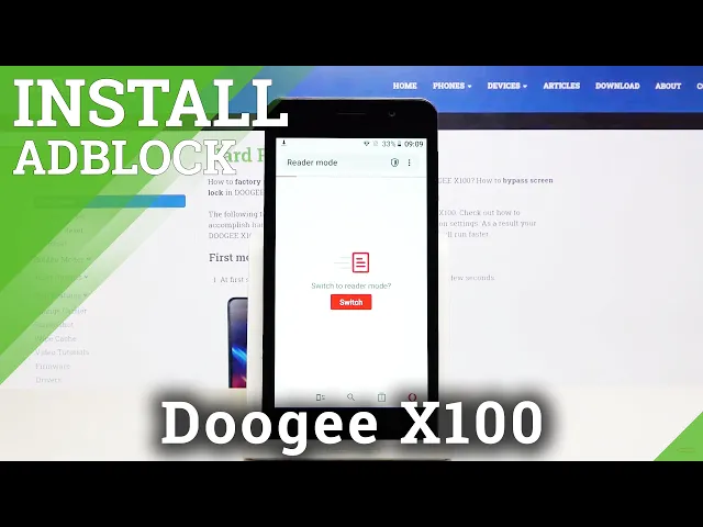 Video thumbnail for How to Use AdBlock in Doogee X100 – Block Ads