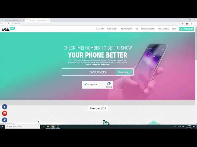 Video thumbnail for Check iPhone Hidden Info - APPLE IMEI Checkup