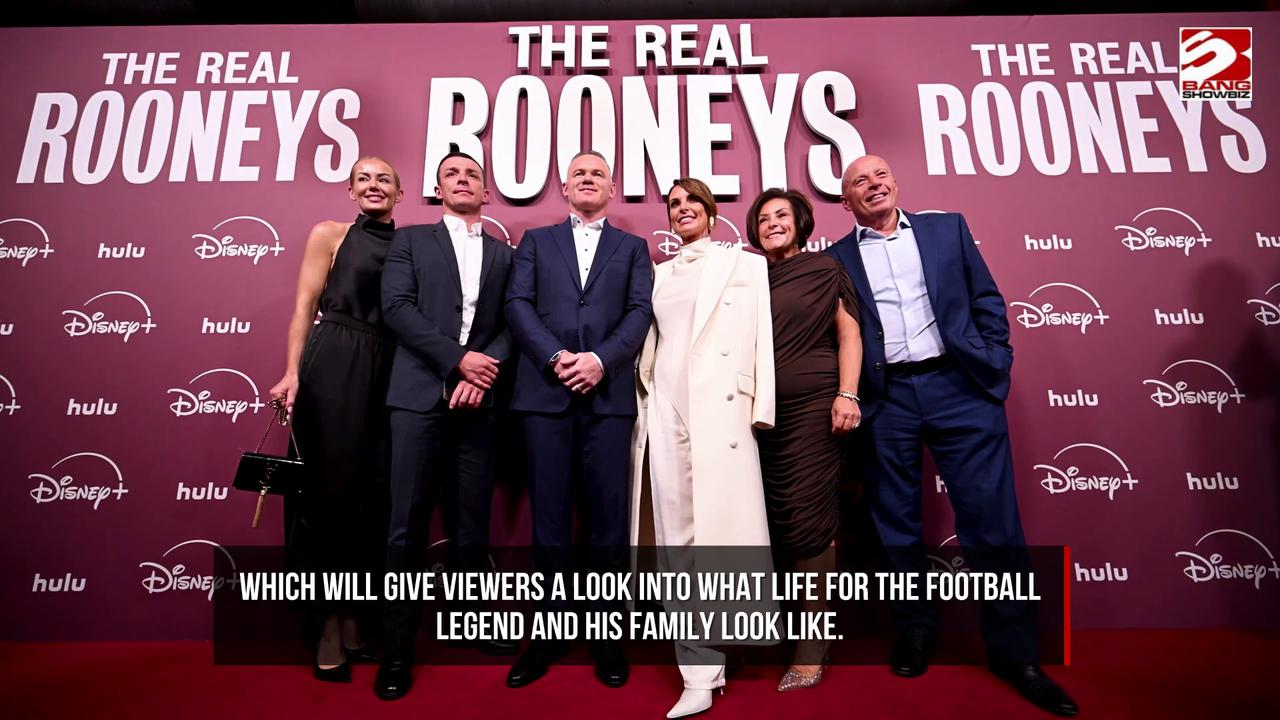 Video thumbnail for Wayne and Colleen Rooney stun at the premiere of their new reality series.