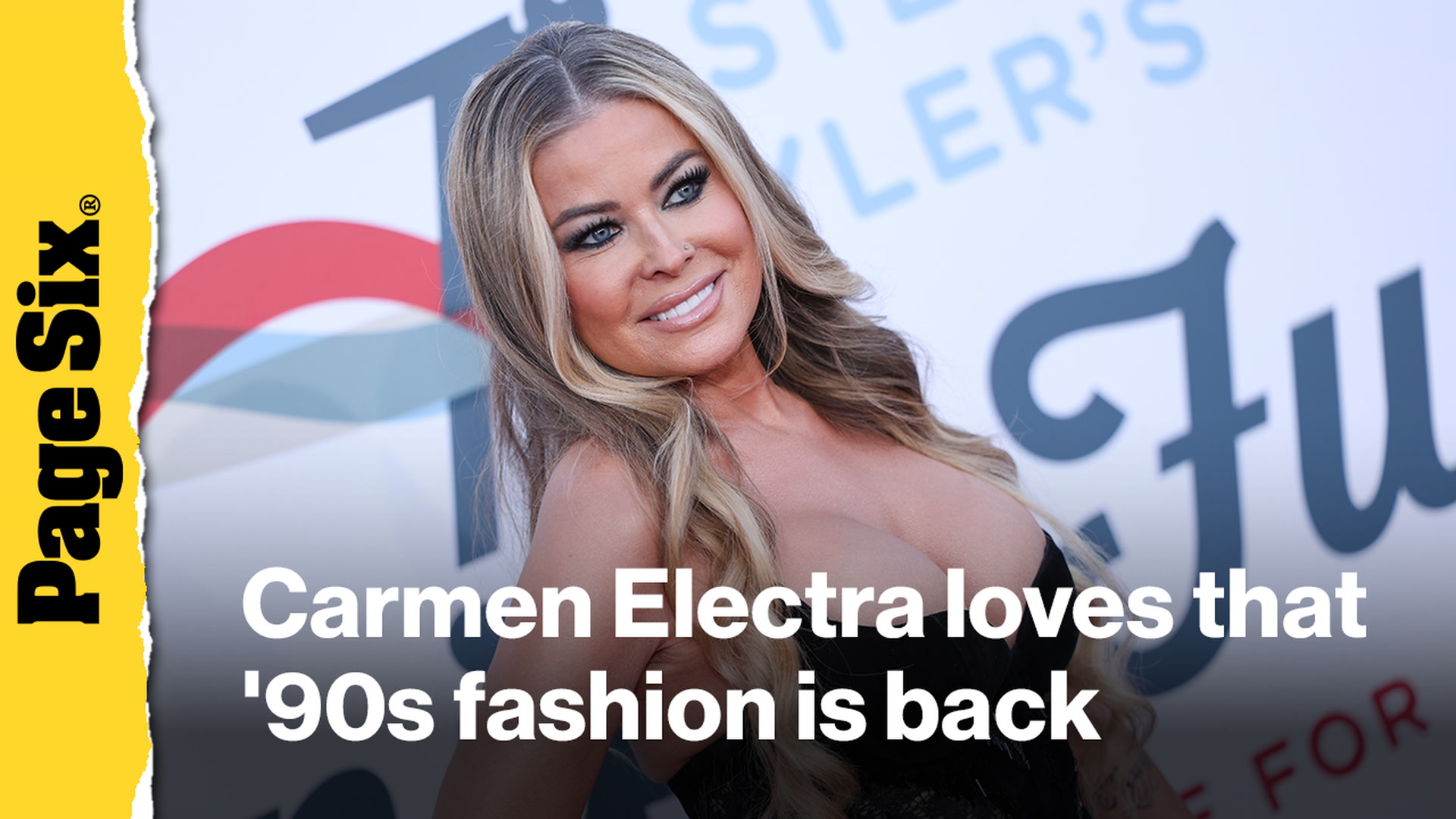 Video thumbnail for Carmen Electra loves that '90s fashion is back