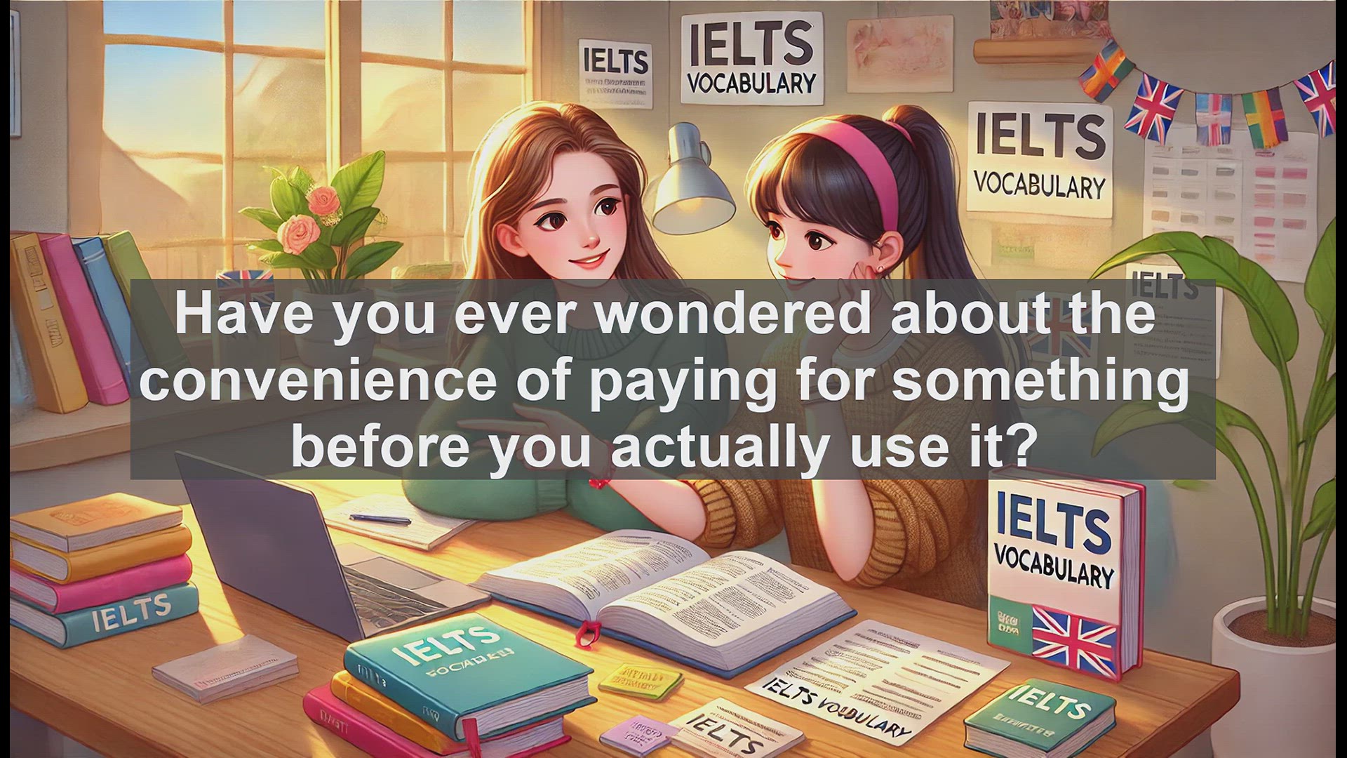 'Video thumbnail for 2500 Must Know IELTS 6.5 Vocabulary - Understanding 'Prepaid': A Key Word for IELTS Success'