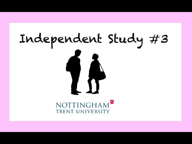 Video thumbnail for Independent Study Video 3: Lesson & worksheet (Nottingham Trent University)