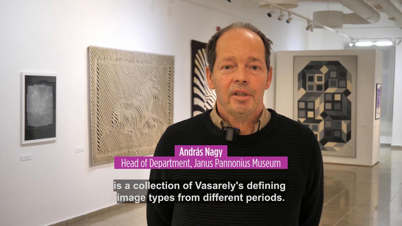 Video thumbnail for Good optics: Hungary begins year of exhibitions to celebrate art pioneer Victor Vasarely