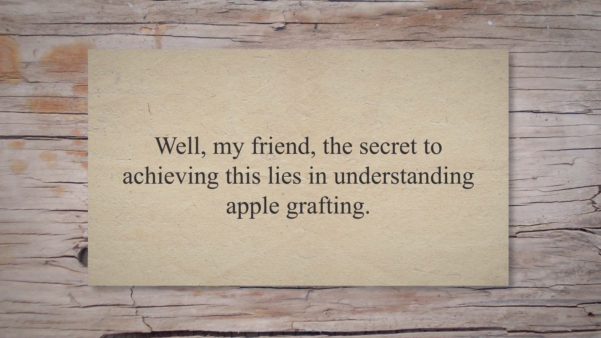 Video thumbnail for The Ultimate Guide to Apple Grafting: Grow Your Own Orchard and Perfect Your Apples!