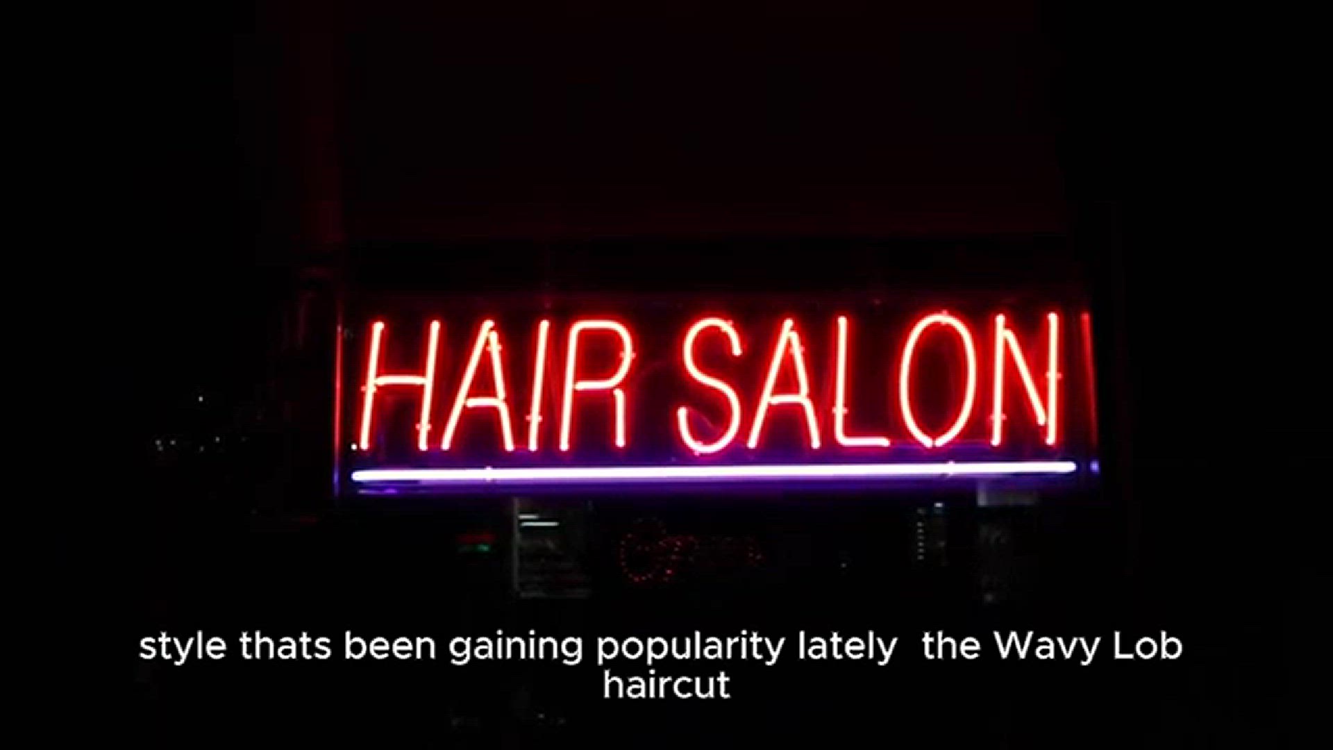 Video thumbnail for Wavy Lob haircut