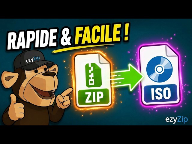 Video thumbnail for 📦 Comment Convertir ZIP en ISO en Ligne Gratuitement | Sans Installation de Logiciel