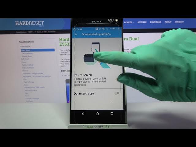 Video thumbnail for How to Use One Handed Mode in SONY Xperia C5 Ultra– Activate One Hand Mode