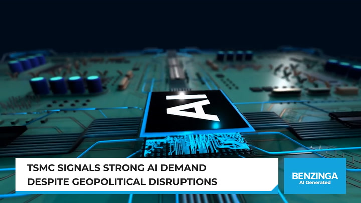 Video thumbnail for TSMC AI Demand Strong