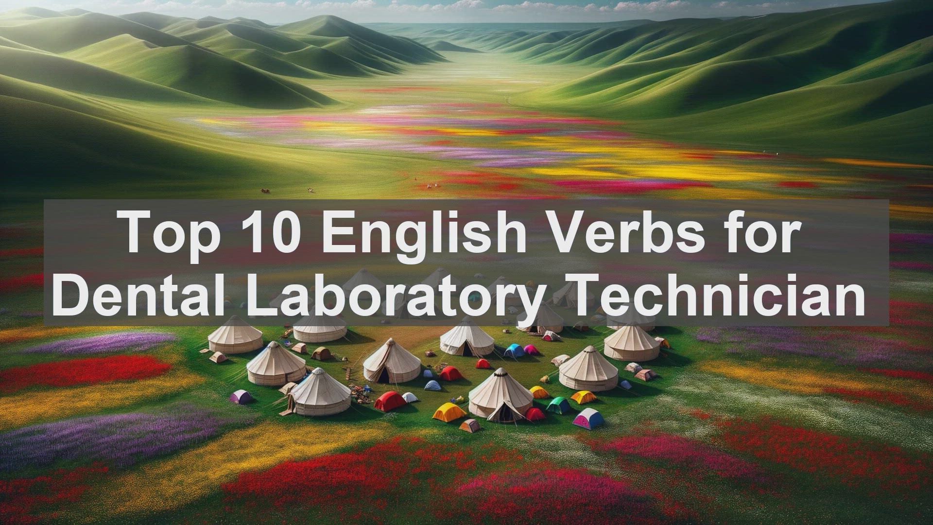'Video thumbnail for Top 10 English Verbs for Dental Laboratory Technician'
