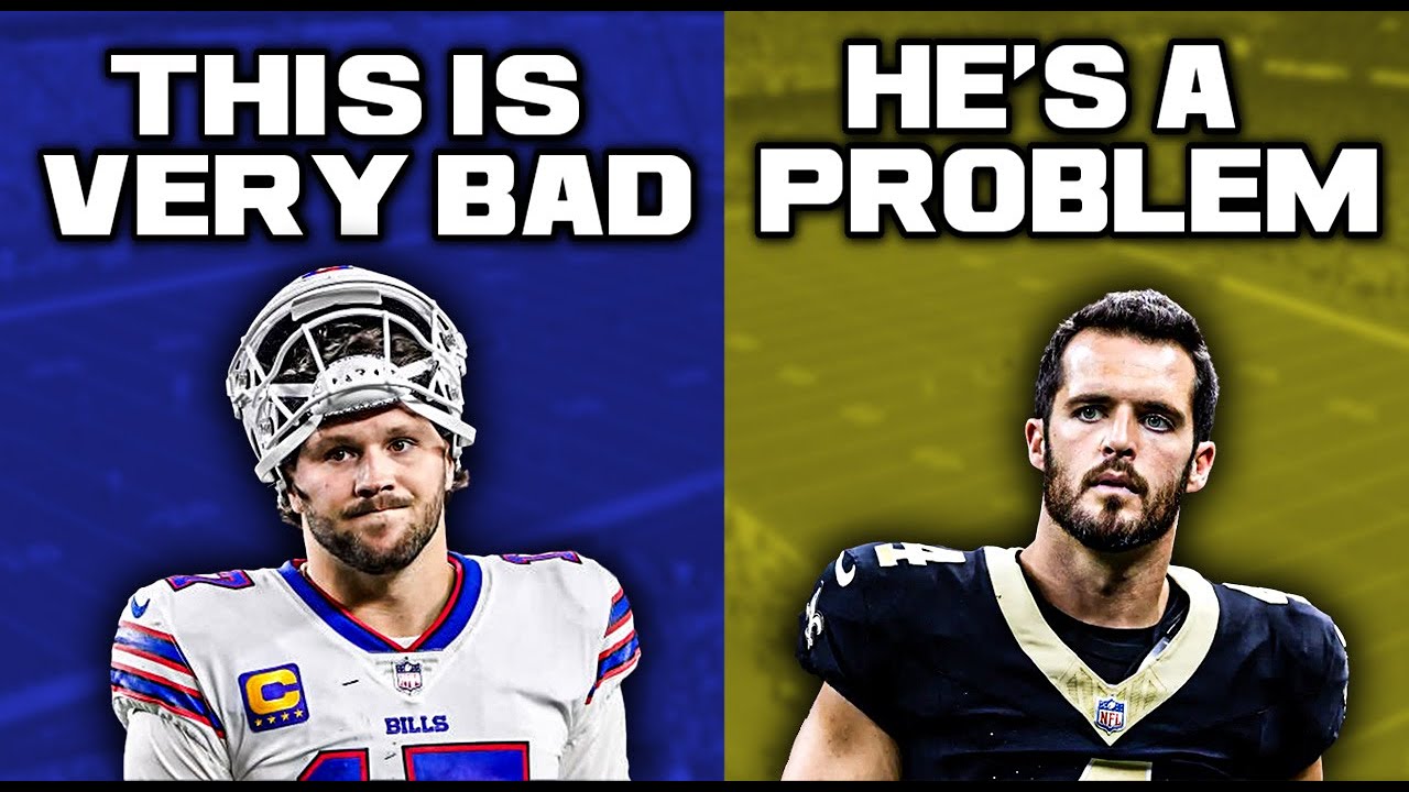 Video thumbnail for The Biggest Week 12 Takeaways! The New Orleans Saints Are Done & The Buffalo Bills Are In TROUBLE