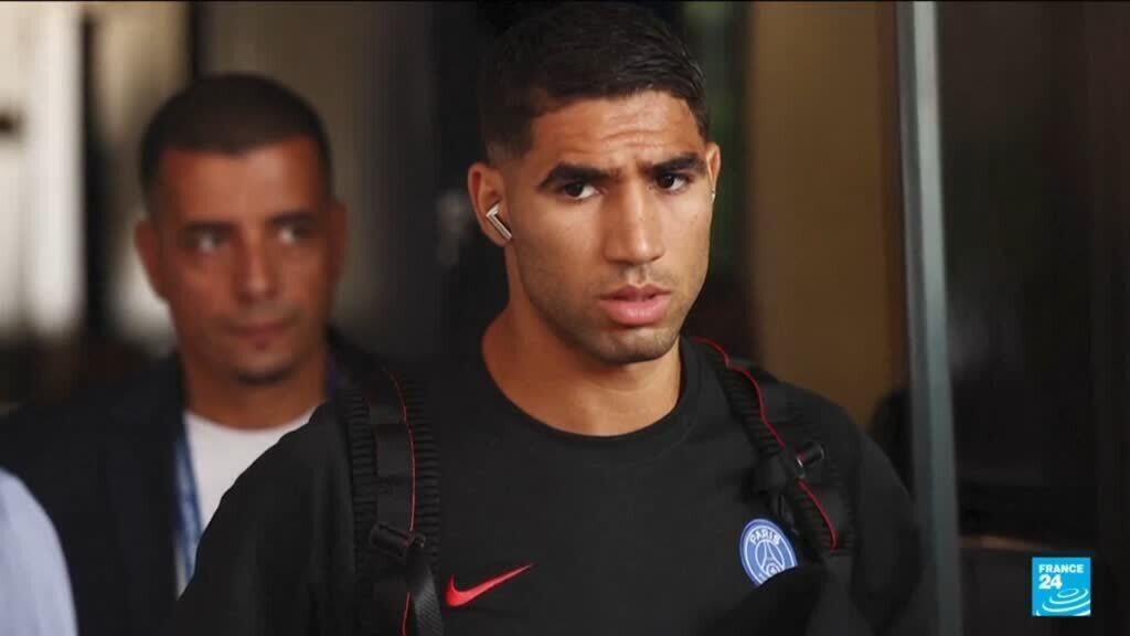Video thumbnail for PSG's Hakimi to face trial on rape charges