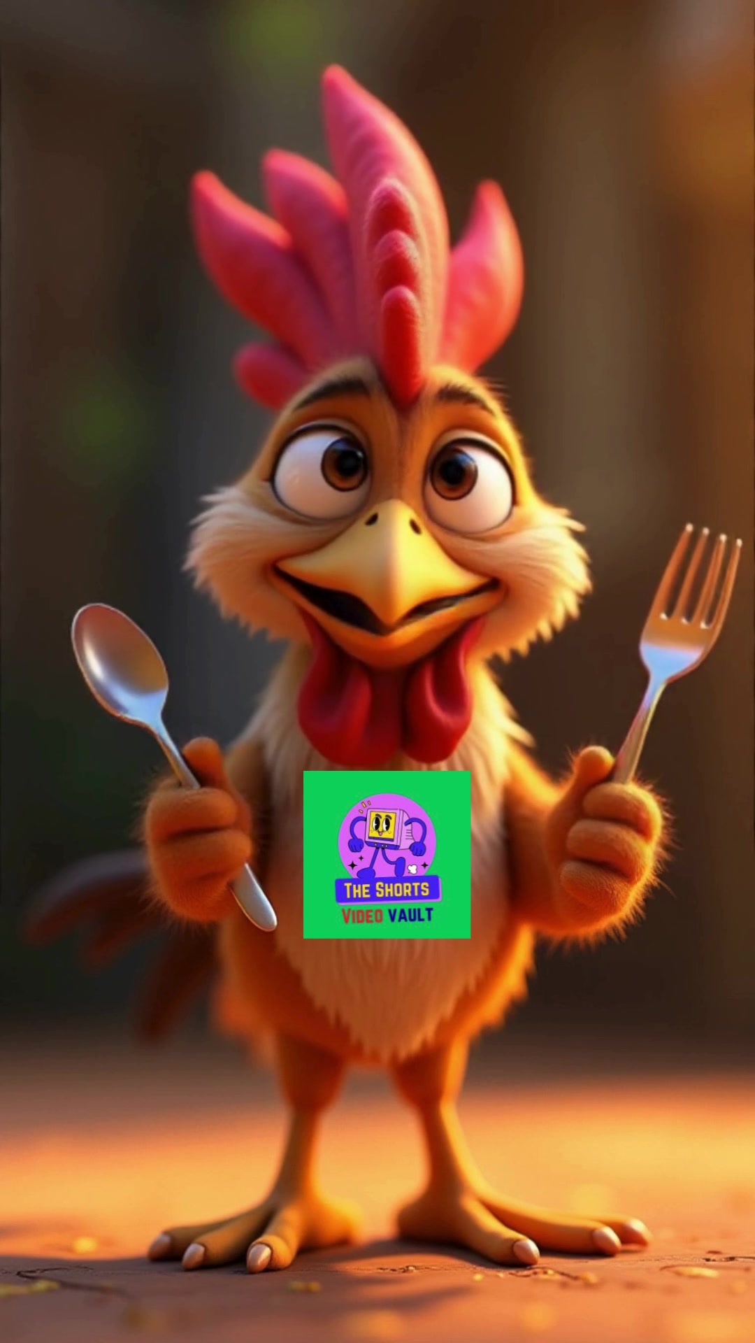 Video thumbnail for Talking rooster video