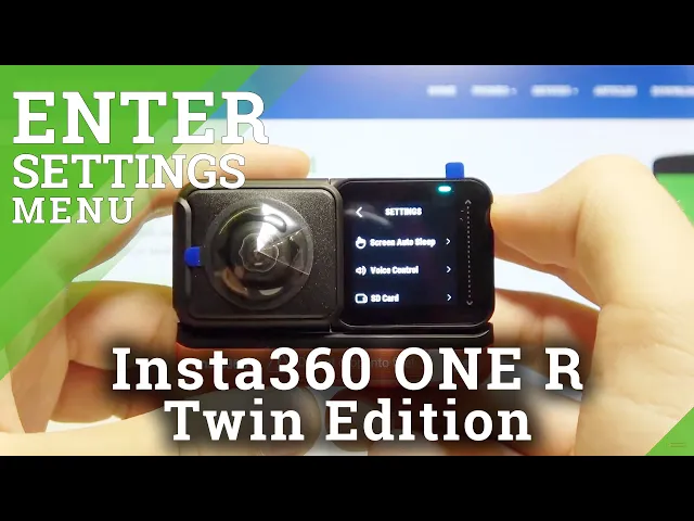 Video thumbnail for How to Enter Settings Menu in Insta360 ONE R TWIN EDITION?